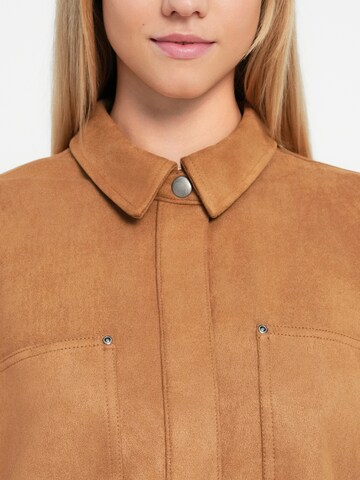 Veste mi-saison 'ONLJANINE-STINA' ONLY en marron