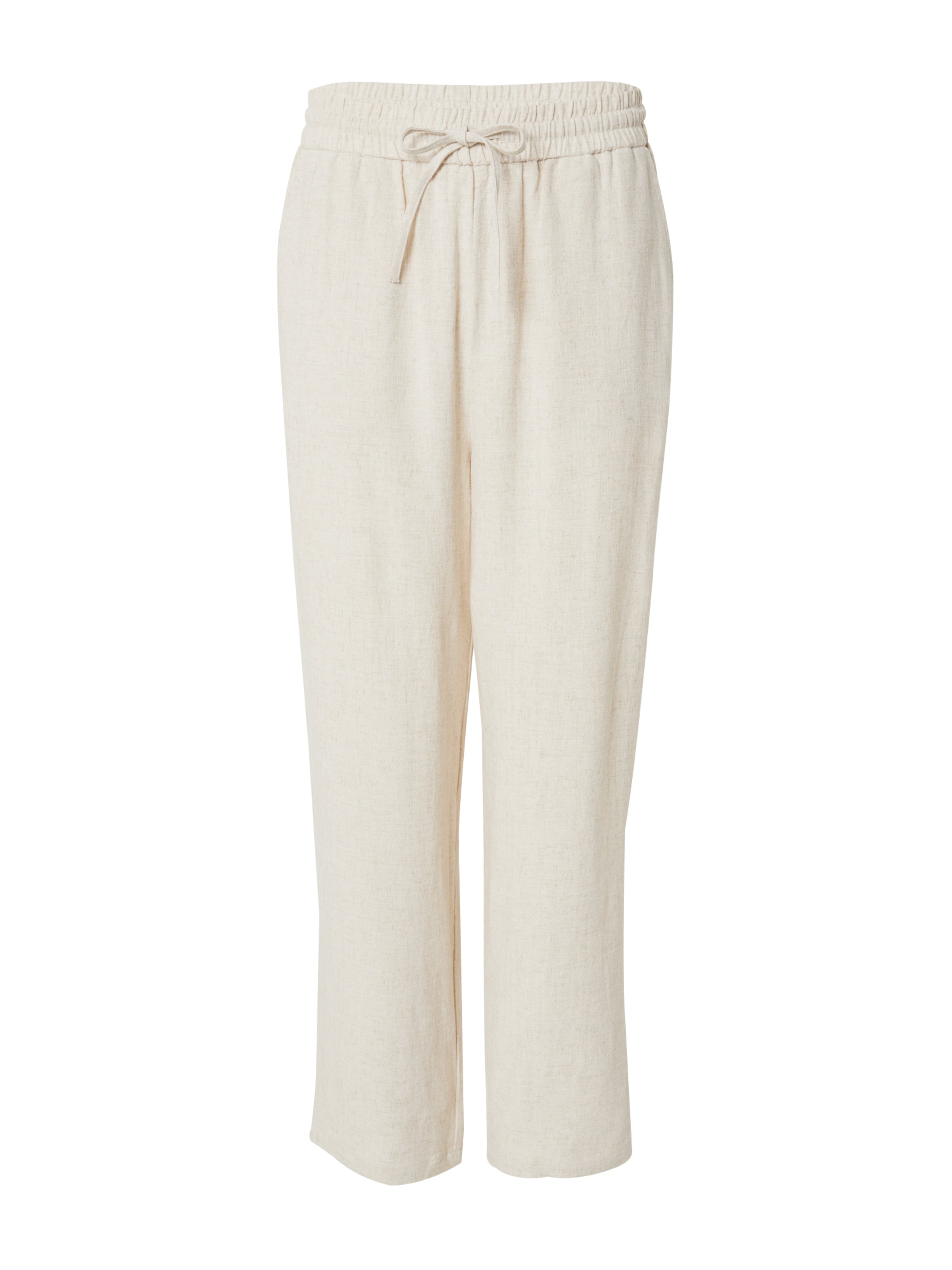 Largi Pantaloni 'Kalle' de la TRAPP pe bej: față