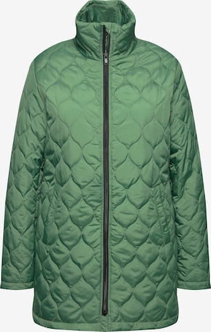 Veste mi-saison Ulla Popken en vert : devant