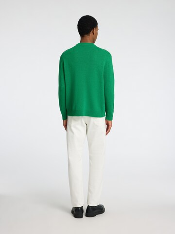 SELECTED HOMME Sweater 'SLHReuben' in Green