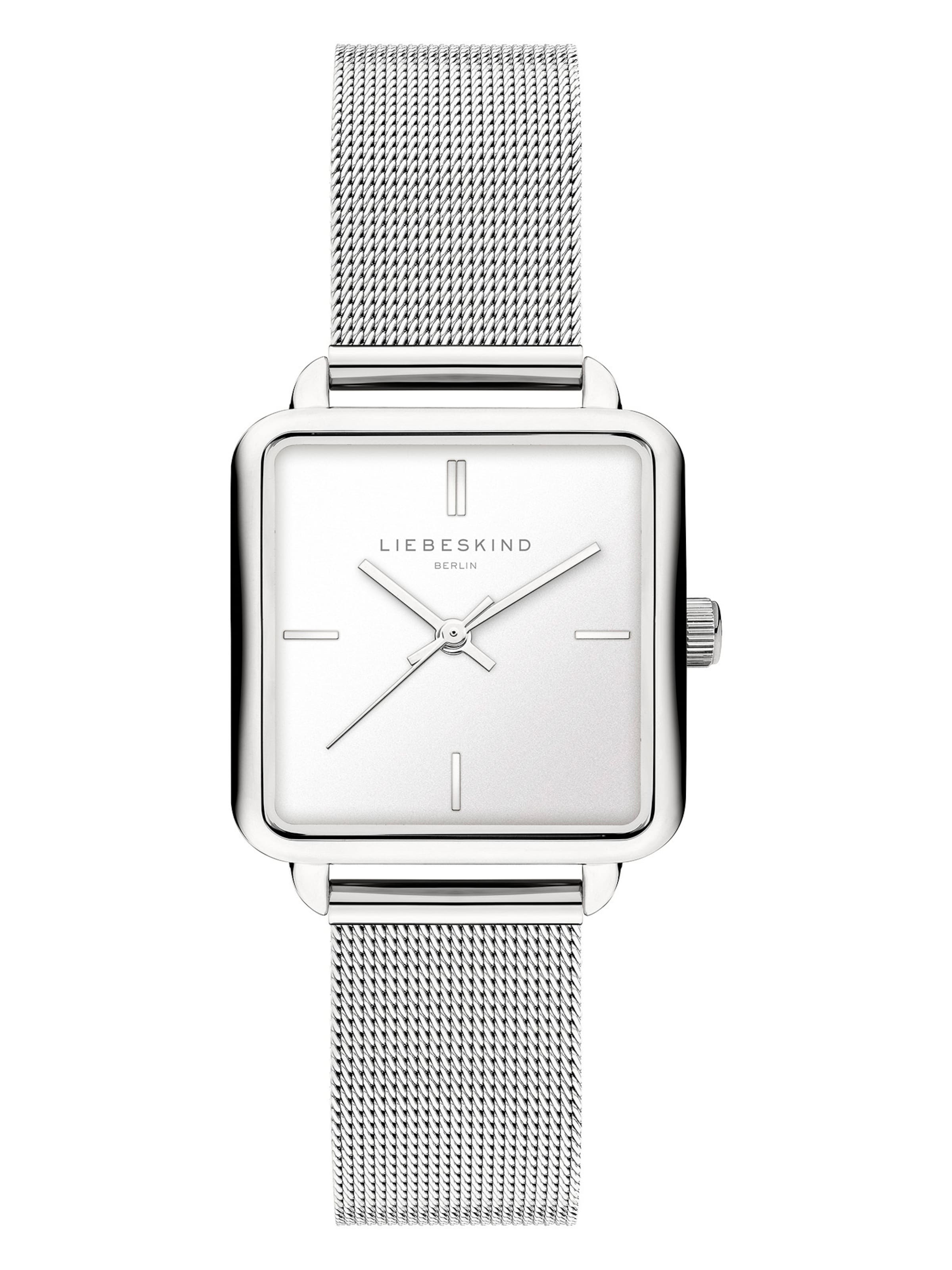 Liebeskind Berlin Analoguhr in Silber: Vorderseite