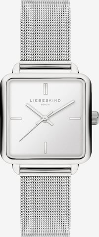 Liebeskind Berlin Analoguhr in Silber: Vorderseite