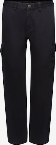 ESPRIT Regular Cargo Pants in Black: front