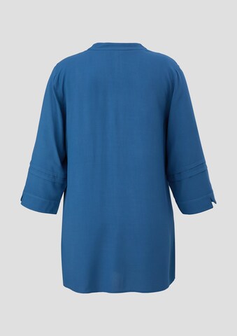 TRIANGLE Bluse in Blau