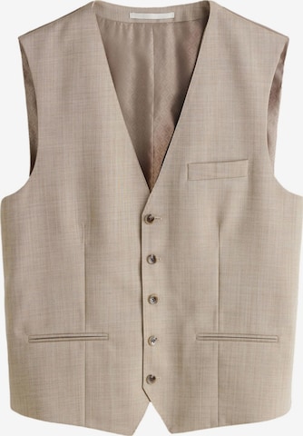 Next Жилет от костюма в Бежевый: спереди