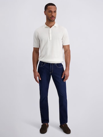 Effilé Jean 'Lyon' PIERRE CARDIN en bleu