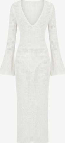 Imily Bela Sukienka plażowa w kolorze biały: przód