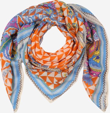 Foulard Roeckl en orange : devant