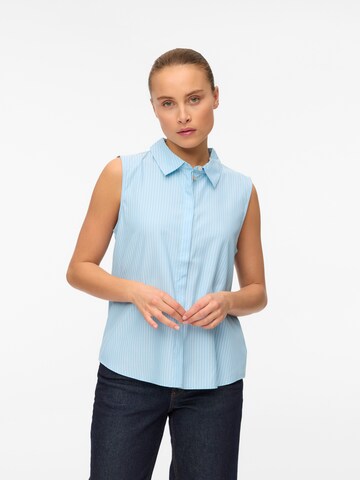 VERO MODA Bluse 'VMNORA' i blå: forside