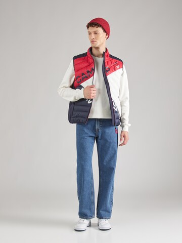 Gilet di CAMP DAVID in rosso