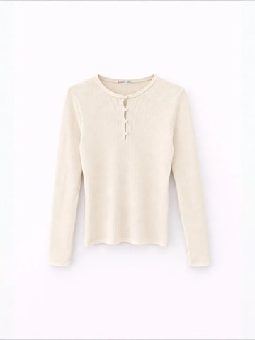 Pull-over 'Pullover' MixRay en beige : devant
