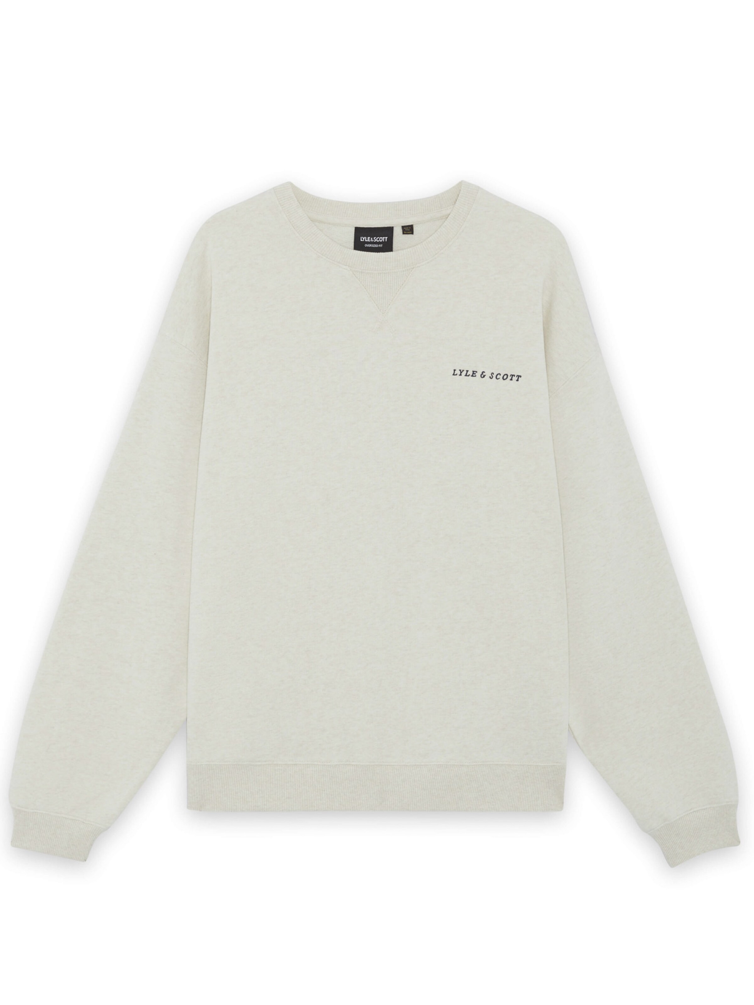 Lyle & Scott Sweatshirt in White: front