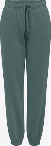 Effilé Pantalon 'BEST' ONLY en vert : devant