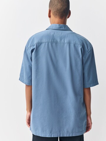 Next Regular Fit Hemd in Blau