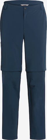 VAUDE Outdoorbroek 'Yaras' in Blauw: voorkant
