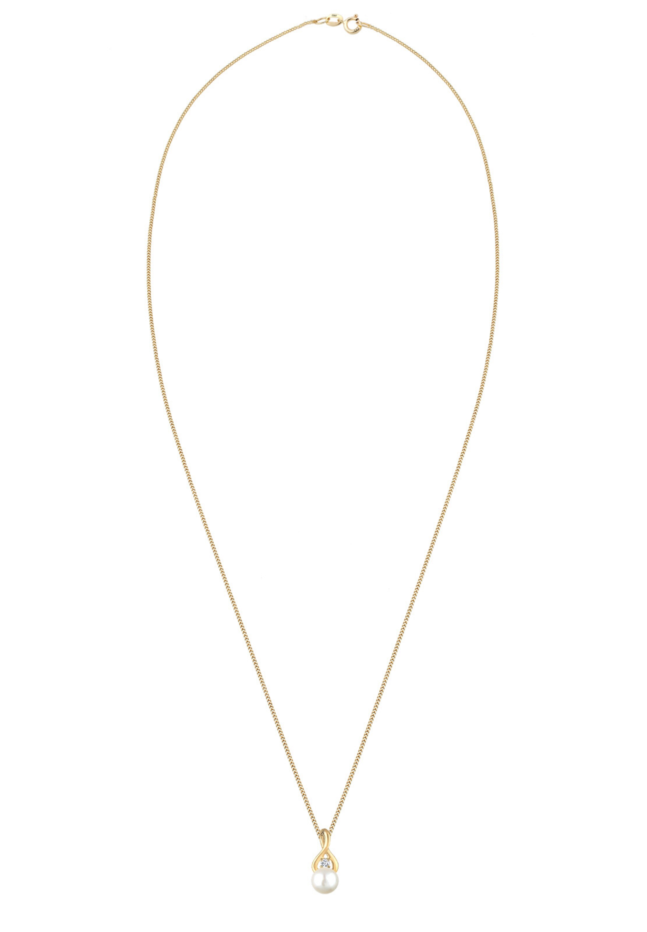ELLI PREMIUM Kette in Gold: Vorderseite
