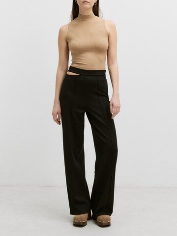 EDITED Wide leg Trousers 'Odilgard' in Black