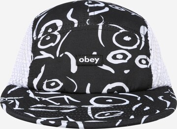 Obey Cap in Black