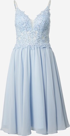 mascara Cocktail dress in Blue: front