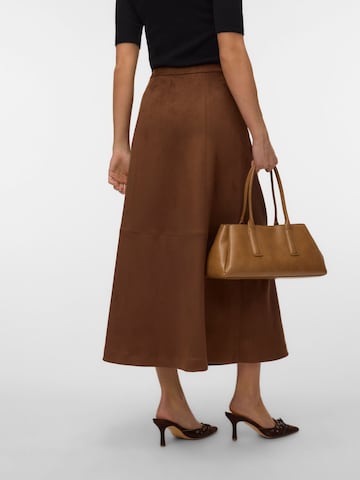 Jupe 'JOSE' VERO MODA en marron