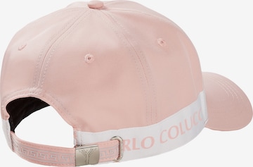 Casquette 'DaCampo' Carlo Colucci en rose