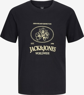 Tricou 'JORNANTUCKET' de la Jack & Jones Junior pe negru: față
