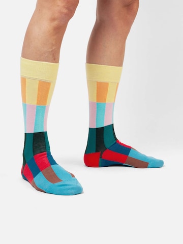 Chaussettes 'Situationship' DillySocks en jaune