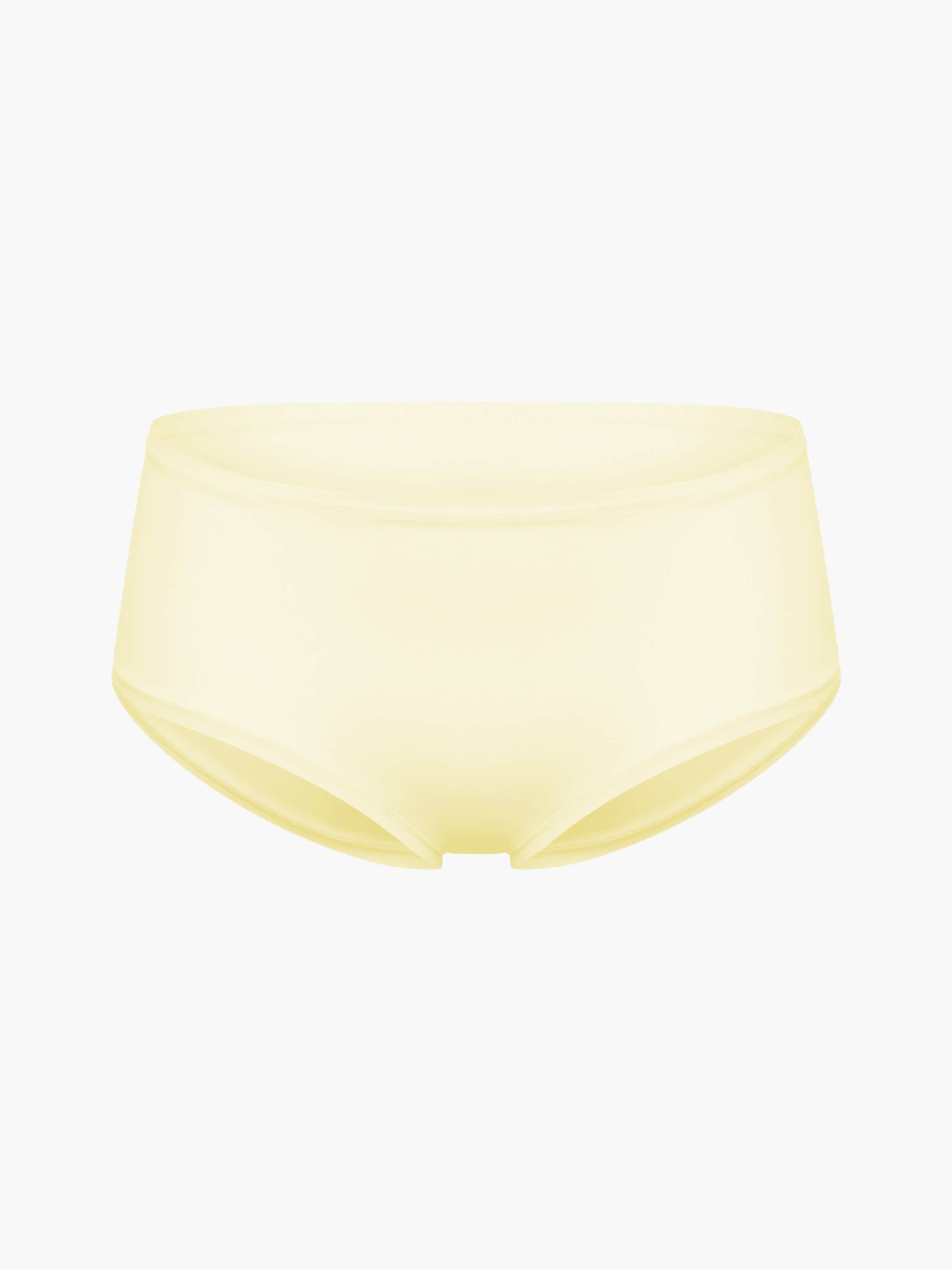 cfab (formerly creamy fabrics) - Braga 'Seamless Slip' en amarillo: frente