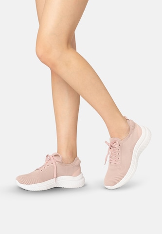 Sneaker bassa di Elara in rosa