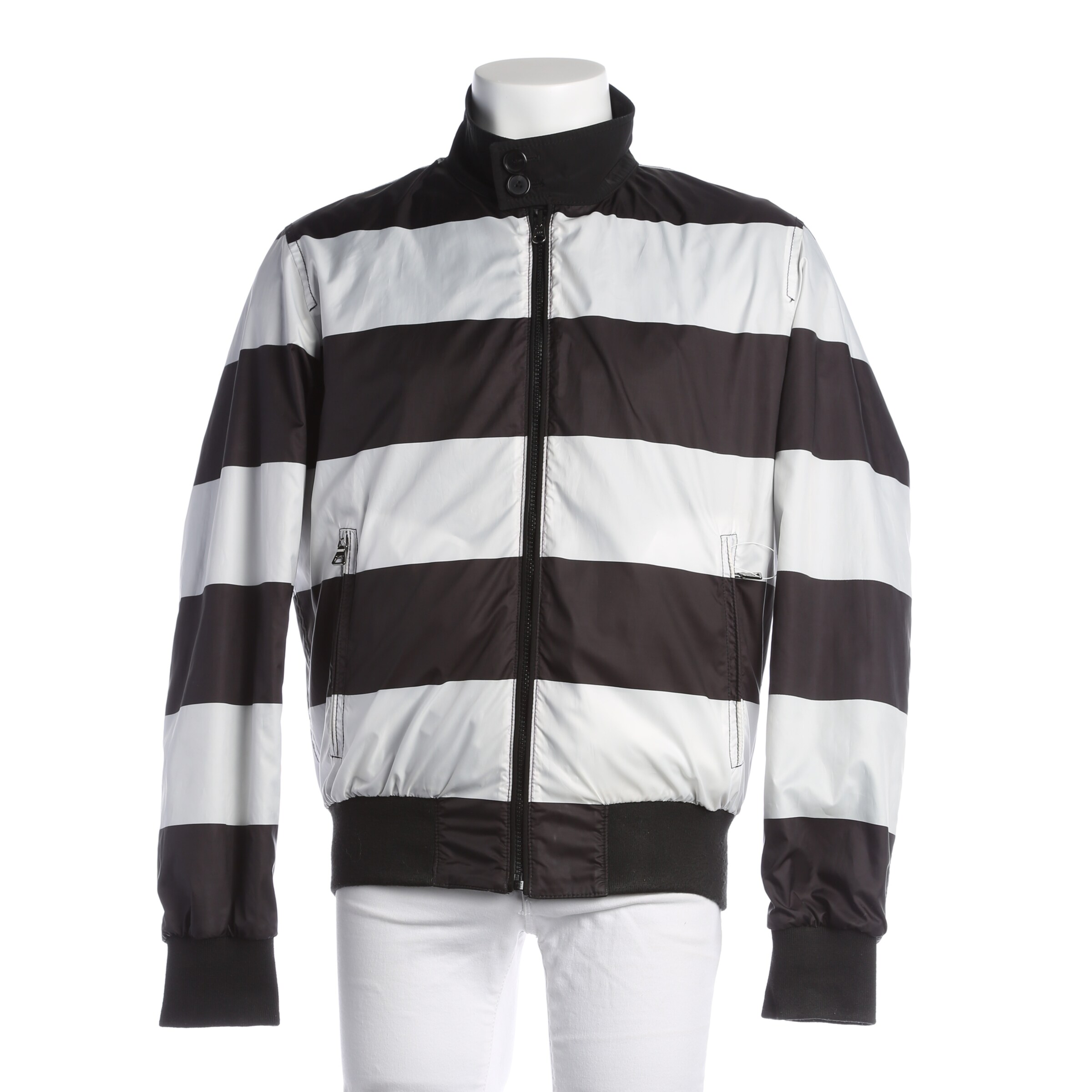 Van Laack Jacket & Coat in M-L in Black