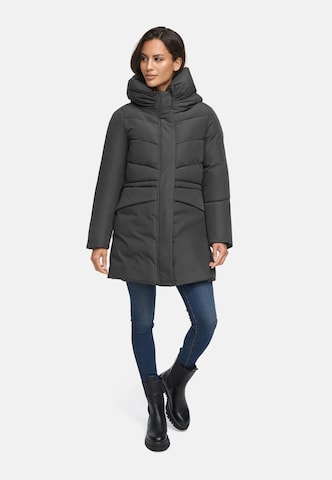 MARIKOO Winter coat 'Delilah 16' in Grey
