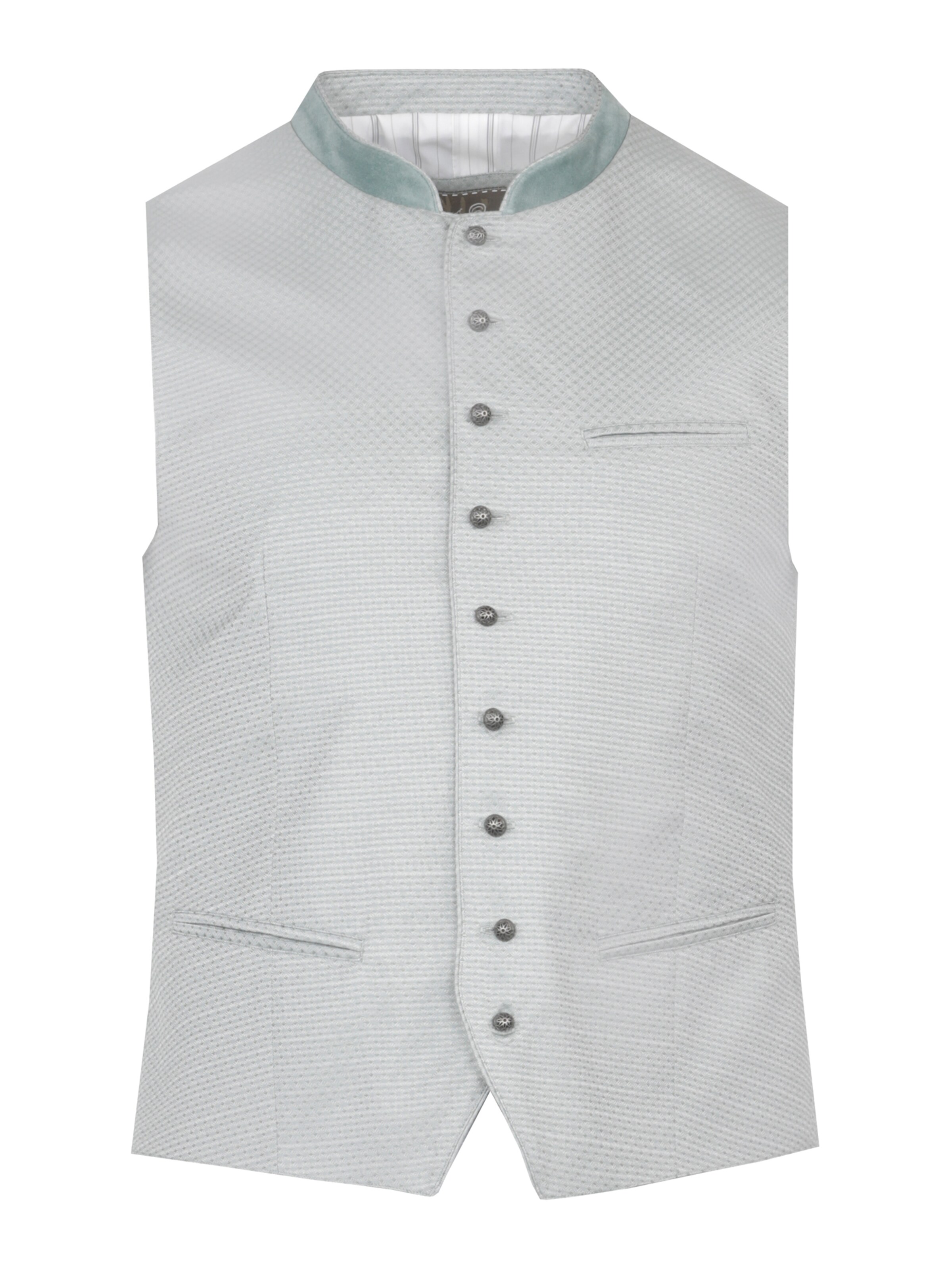 Vestă tradiționale (Oktoberfest) 'Wattendorf' de la MARJO pe albastru: față