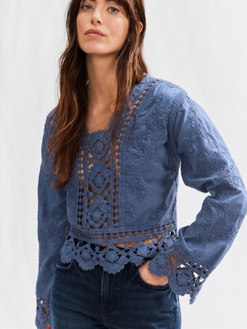 Next Blouse in Blauw: voorkant