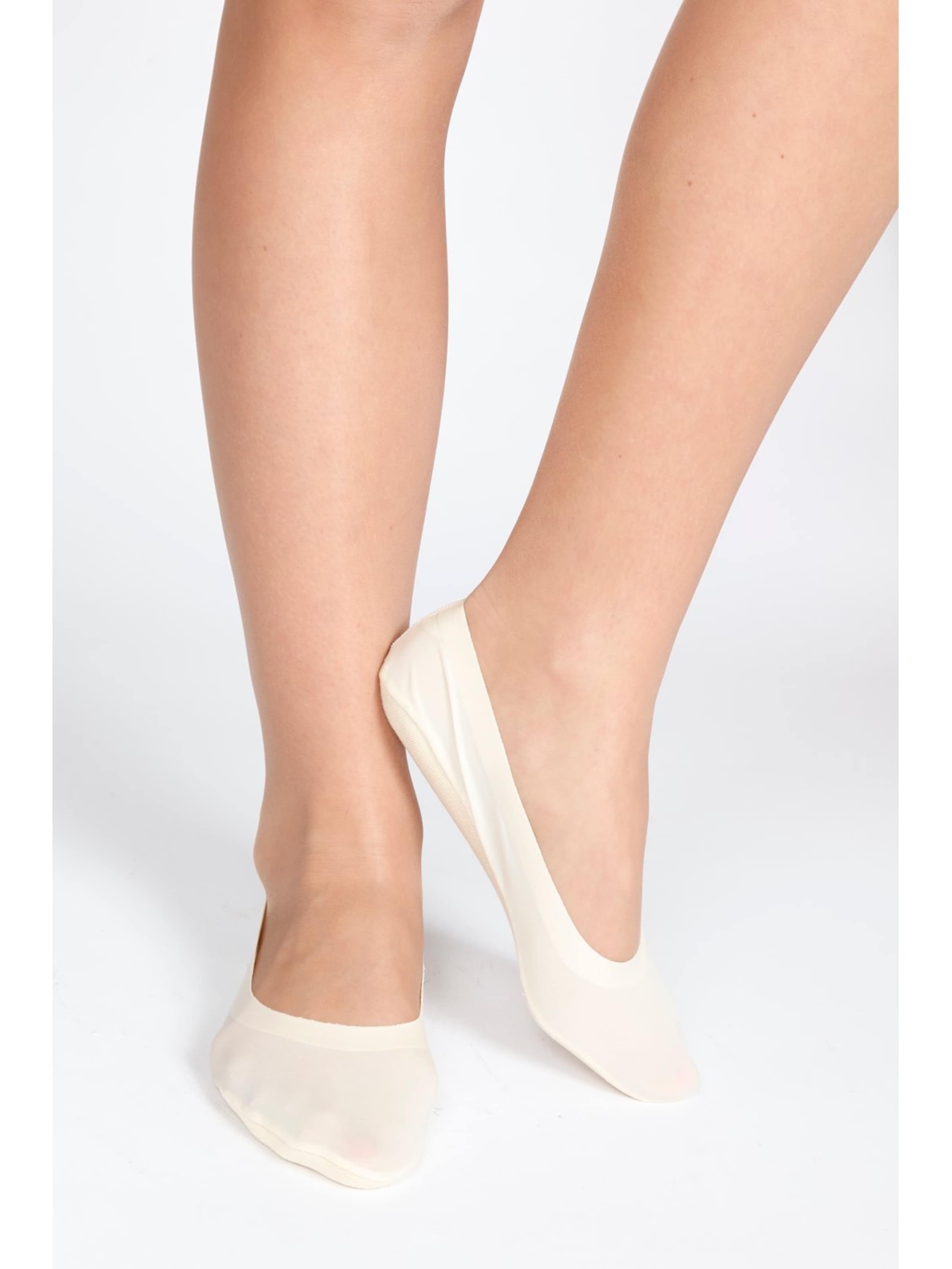 Chaussettes Sokisahtel en beige : devant