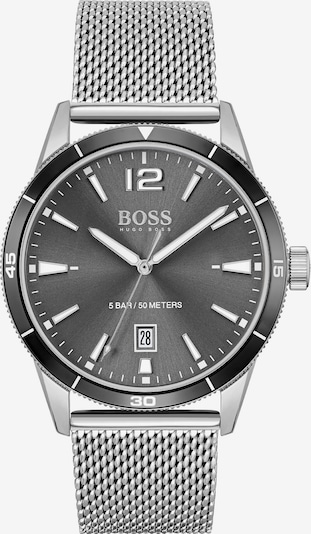BOSS Casual Uhr in schwarz / silber, Produktansicht