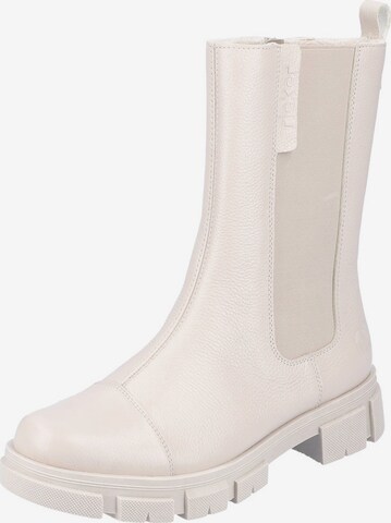 Rieker Chelsea boots in Beige: voorkant