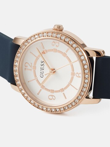 Ceas analogic 'Melody' de la GUESS pe albastru