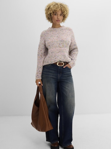 bonprix Sweter w kolorze różowy