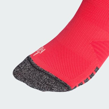 ADIDAS PERFORMANCE - Meias pelo joelho em vermelho