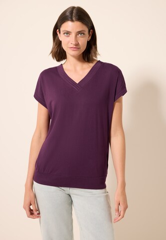 CECIL T-Shirt in Lila: Vorderseite