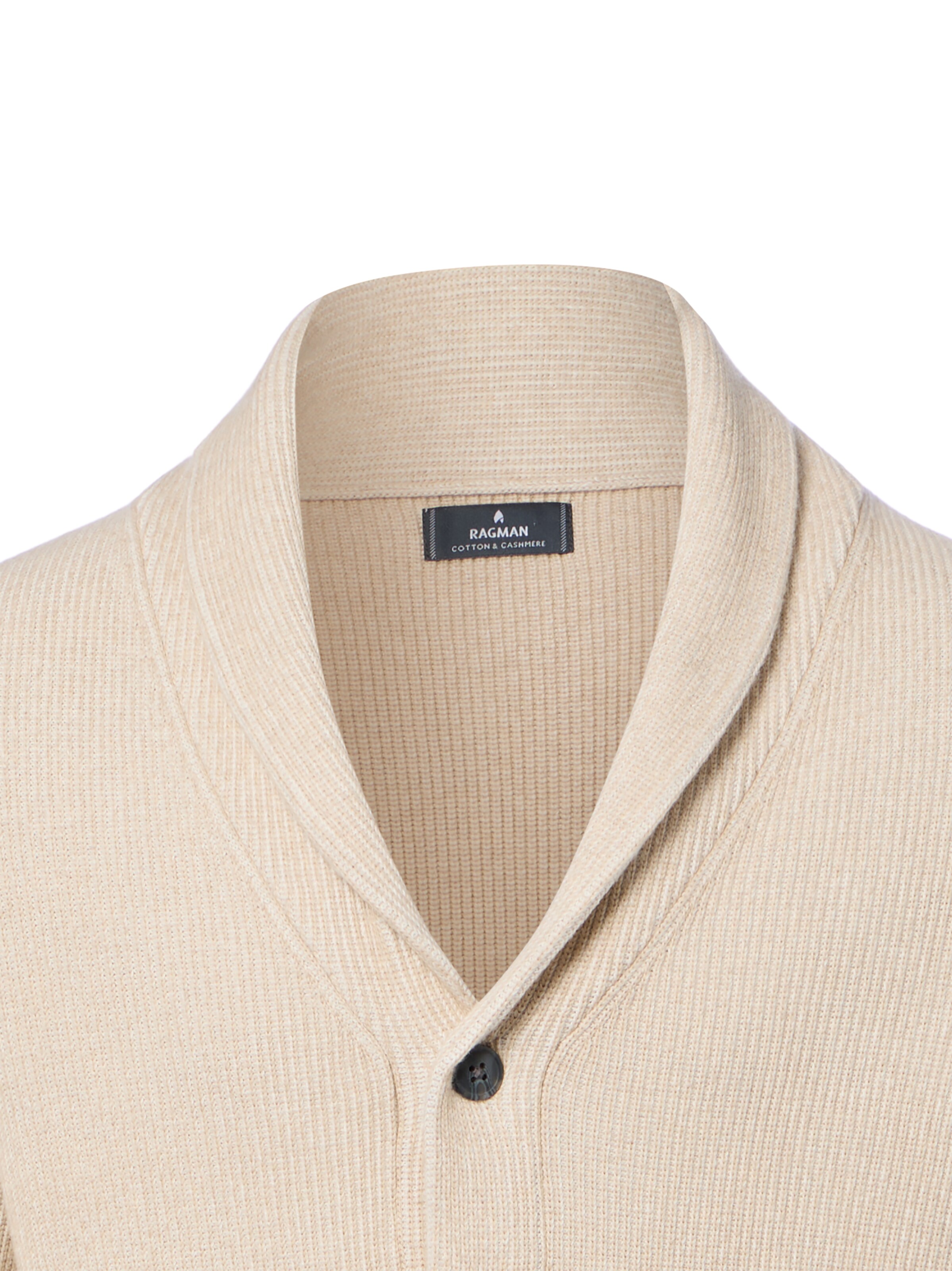 Ragman Strickjacke in Beige