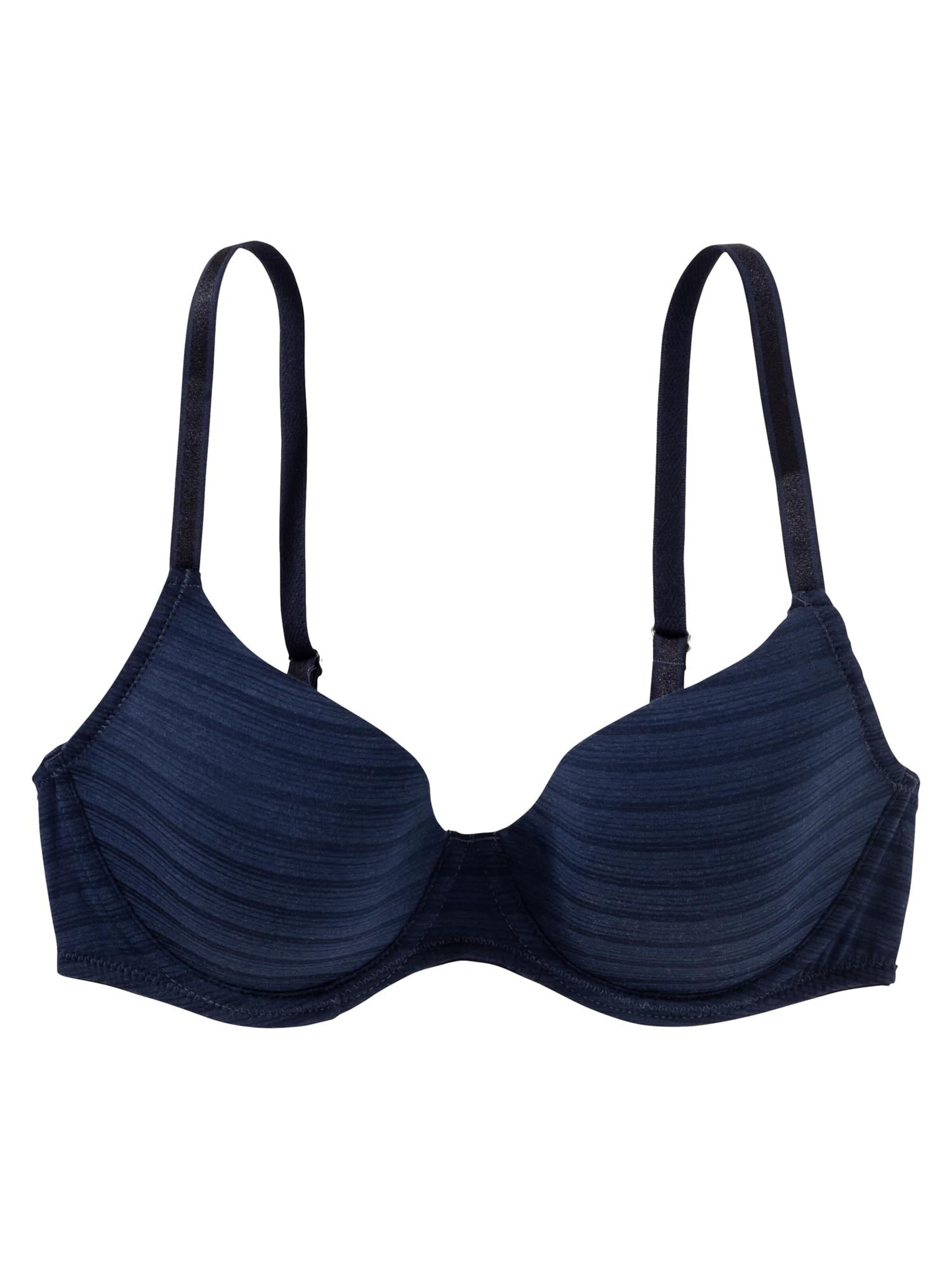 SPEIDEL Bra 'Cotton & More' in Blue: front