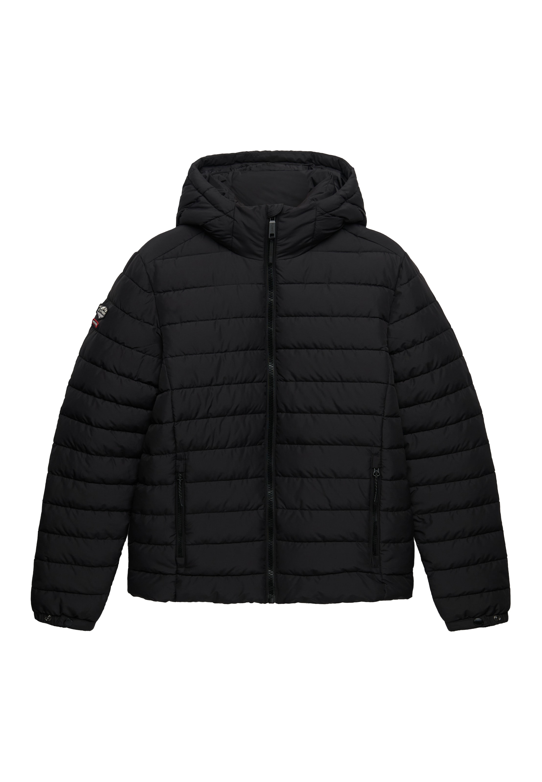 Superdry & Co Kurtka przejściowa 'Fuji' w kolorze czarny: przód