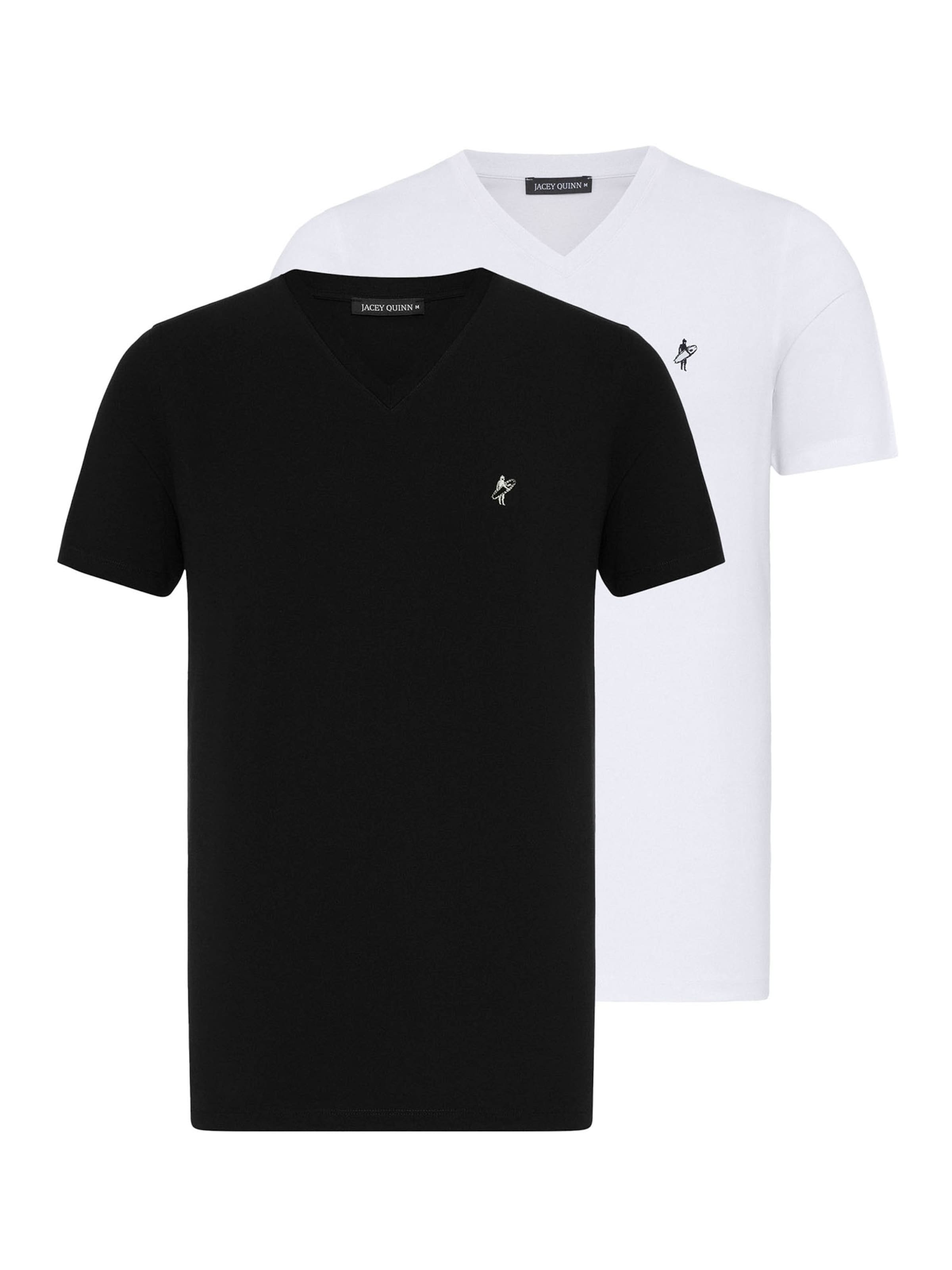 Jacey Quinn - Camisa em preto: frente