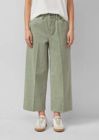 s.Oliver Wide leg Trousers in Green