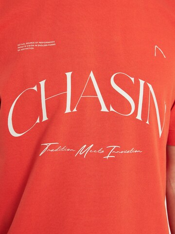 CHASIN' Shirt 'Horizon' in Rood