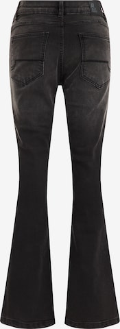 WE Fashion Flared Jeans 'Meisjes' in Black