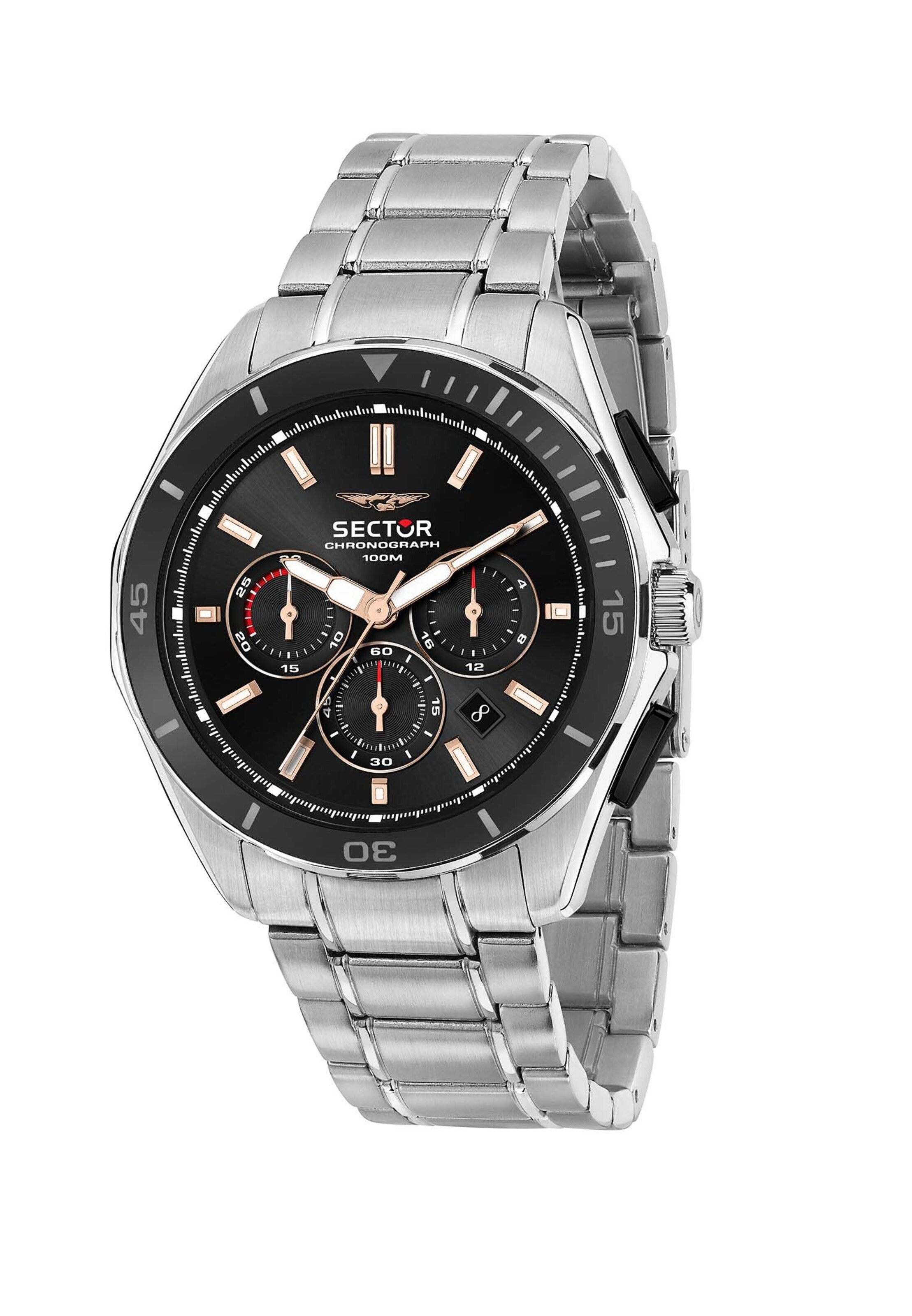 SECTOR Analog Watch '790 42MM' in Grey: front