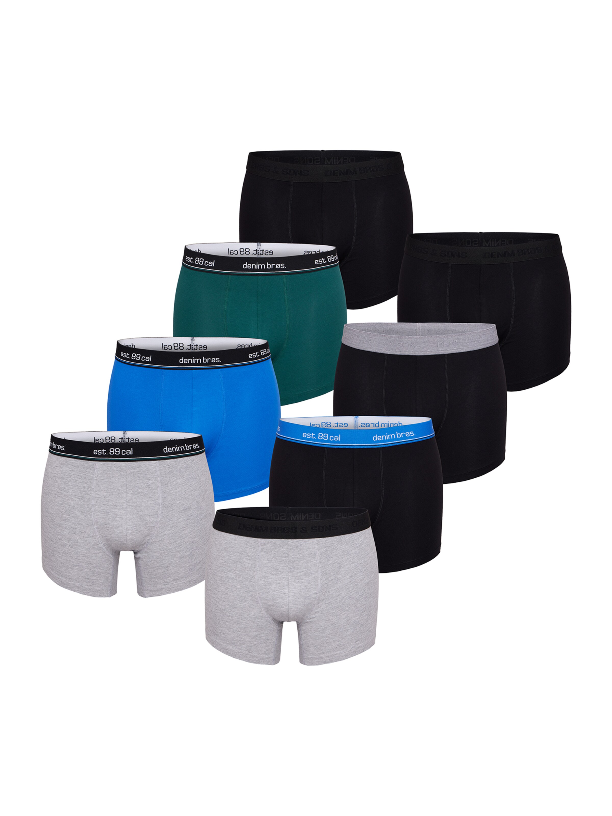 MG-1 - Calzoncillo boxer en Mezcla de colores: frente