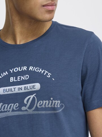 T-Shirt 'PILO' BLEND en bleu